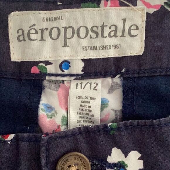 AEROPOSTALE SHORTS SIZE 11/12 FLORAL - Picture 5 of 5